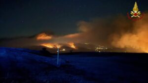 incendio agnone molise