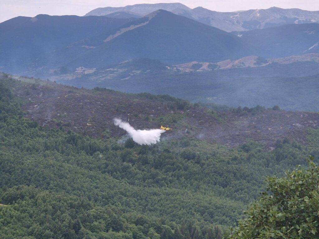 incendio alto molise