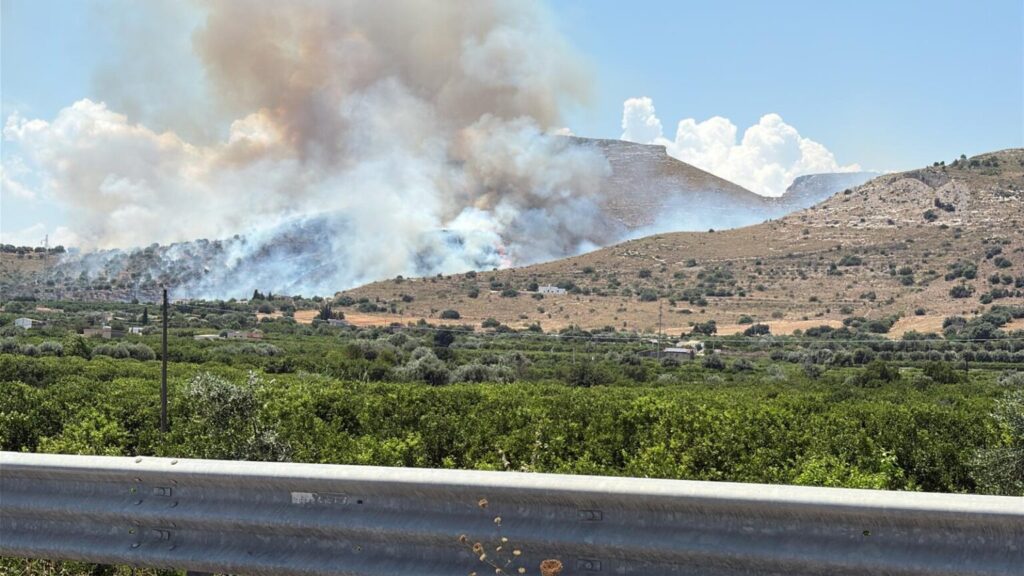 incendio avola cassibile sicilia