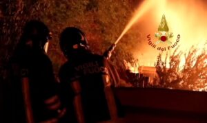 incendio caserta pastorano