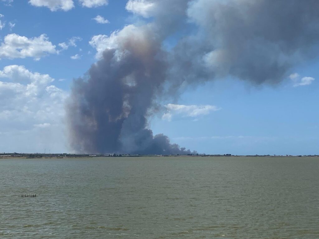 incendio chieuti puglia