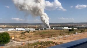 incendio fabbrica Azuequeca de Henares spagna