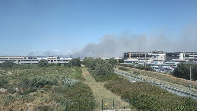 incendio fiumicino