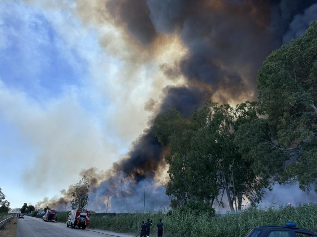 incendio manfredonia