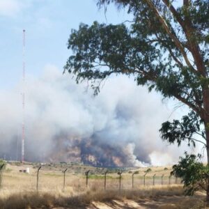 incendio niscemi sicilia
