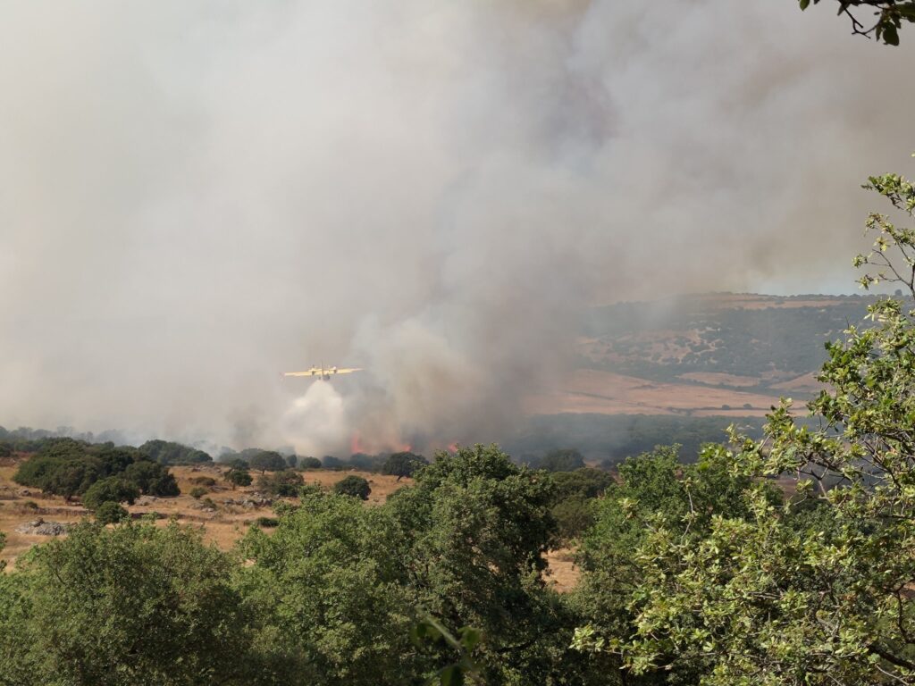 incendio nulvi sardegna
