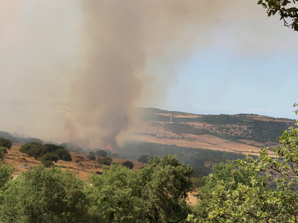 incendio nulvi sardegna