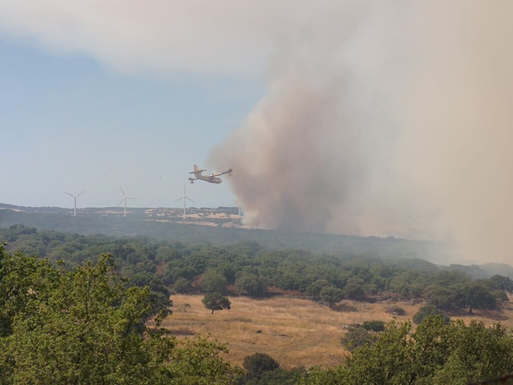 incendio nulvi sardegna