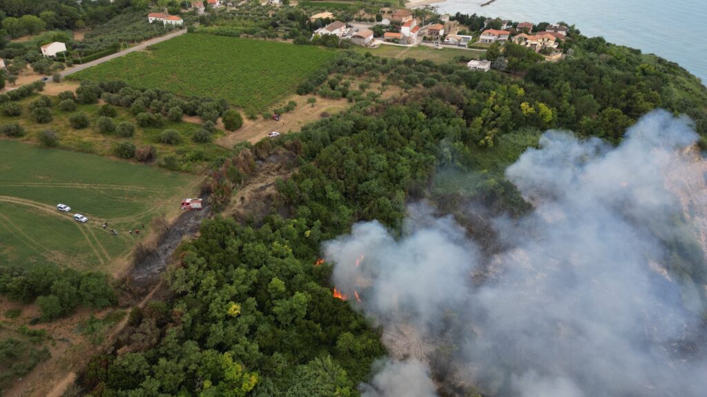 incendio ortona