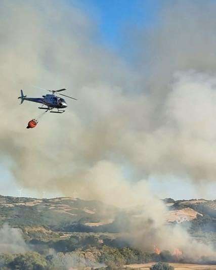 incendio scansano toscana