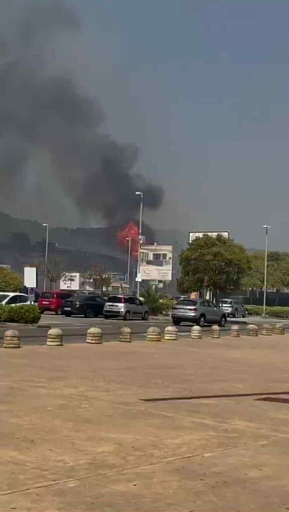 incendio statale 280 calabria