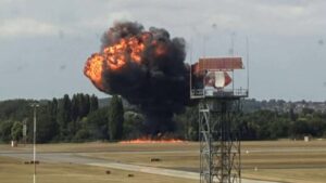 incidente aereo londra