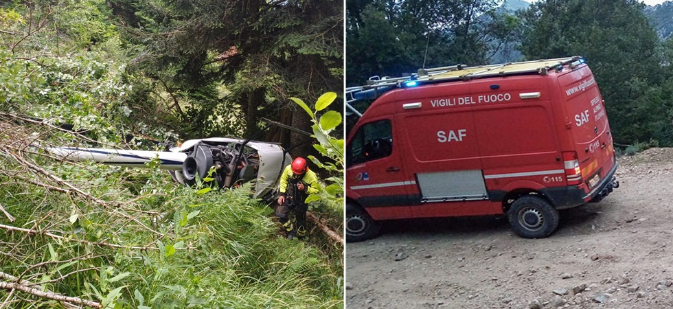 incidente elicottero trentino