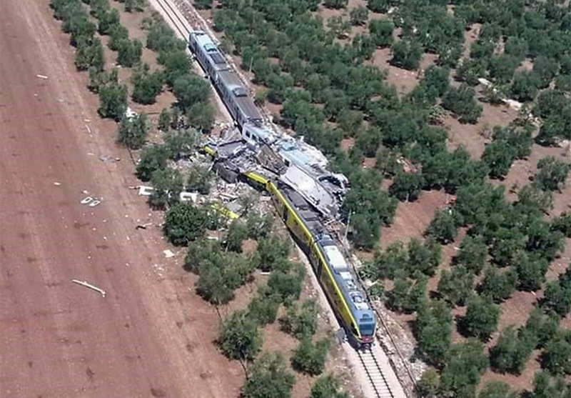 incidente ferroviario andria puglia corato