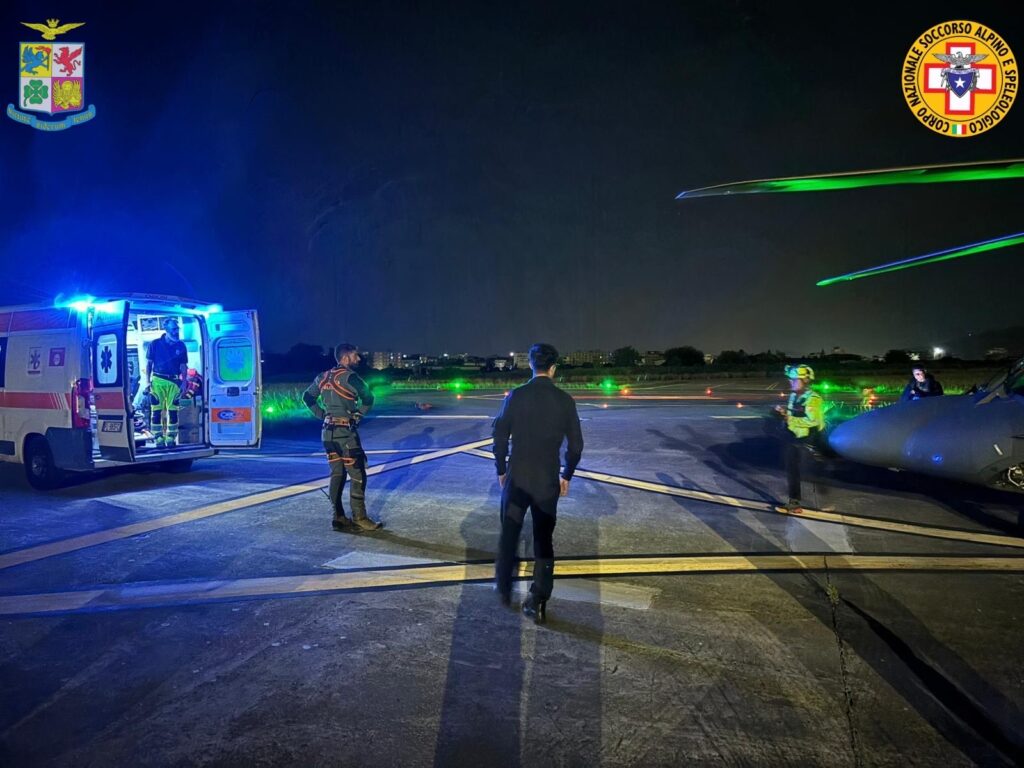 intervento soccorso alpino aeronautica militare madonie