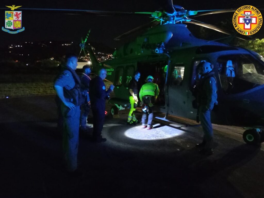 intervento soccorso alpino aeronautica militare madonie
