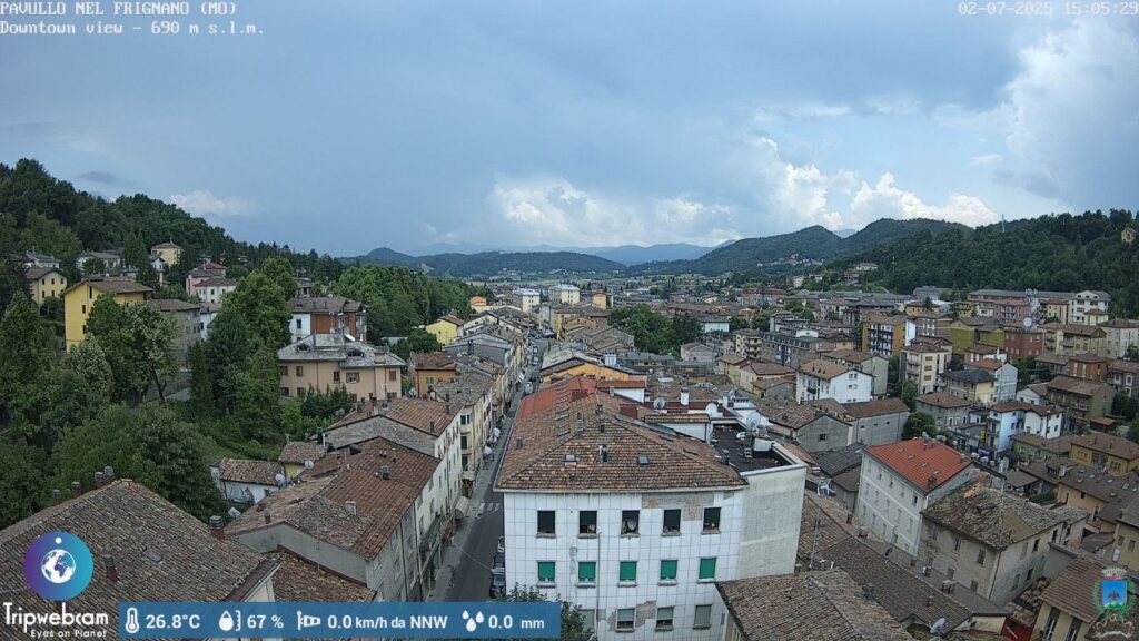 maltempo Pavullo nel Frignano emilia romagna