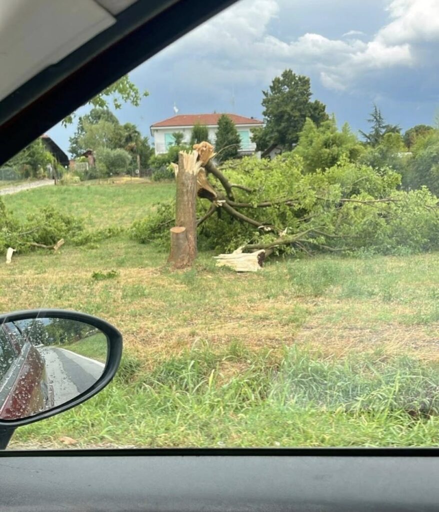 maltempo chieri piemonte