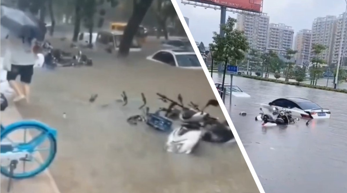 Maltempo Cina, forti piogge nella provincia di Hebei: inondazioni | VIDEO