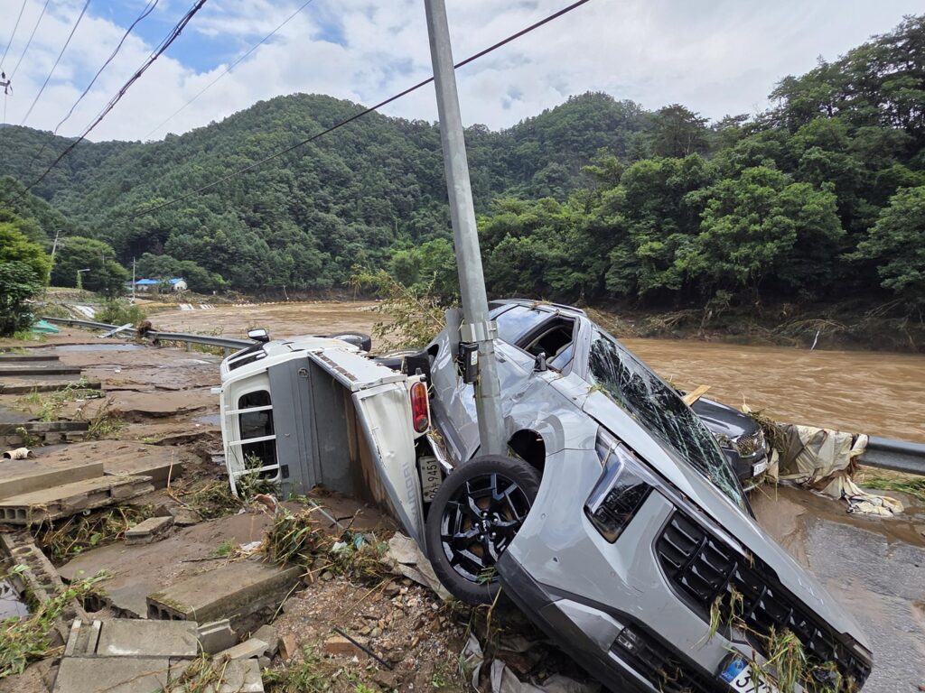 maltempo corea del sud
