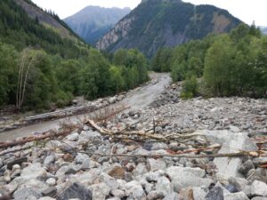 maltempo frane courmayeur