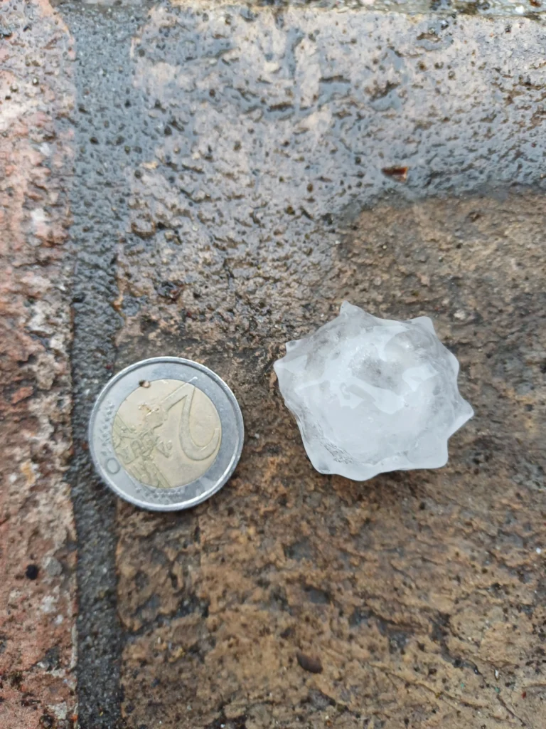 maltempo grandine loreto marche