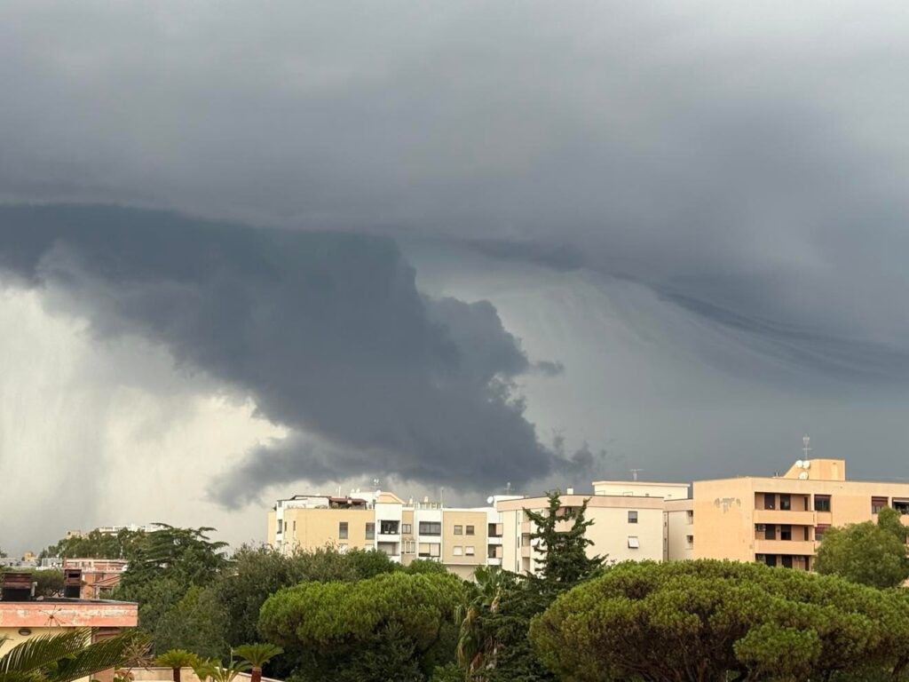 maltempo latina lazio