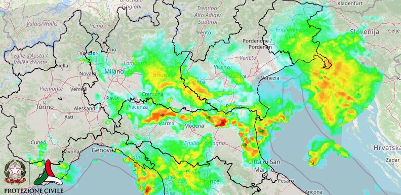 maltempo oggi allerta meteo