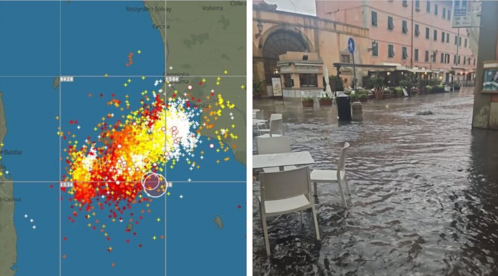 maltempo portoferrario elba toscana