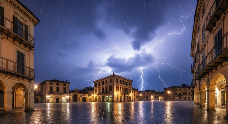 maltempo temporali notte nord italia