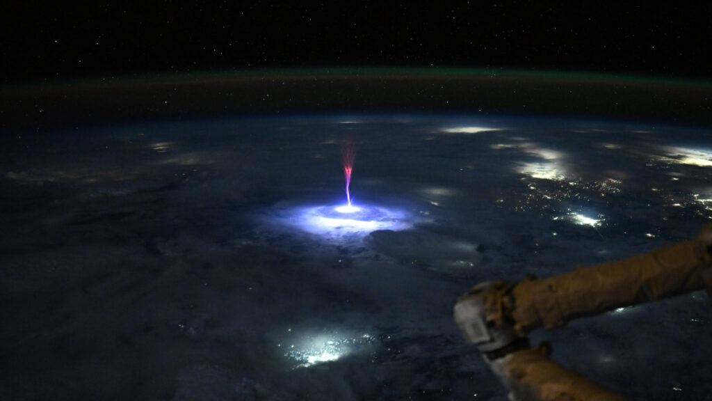 spettro rosso temporale stazione spaziale ayers