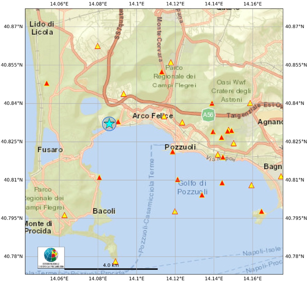 terremoto campi flegrei