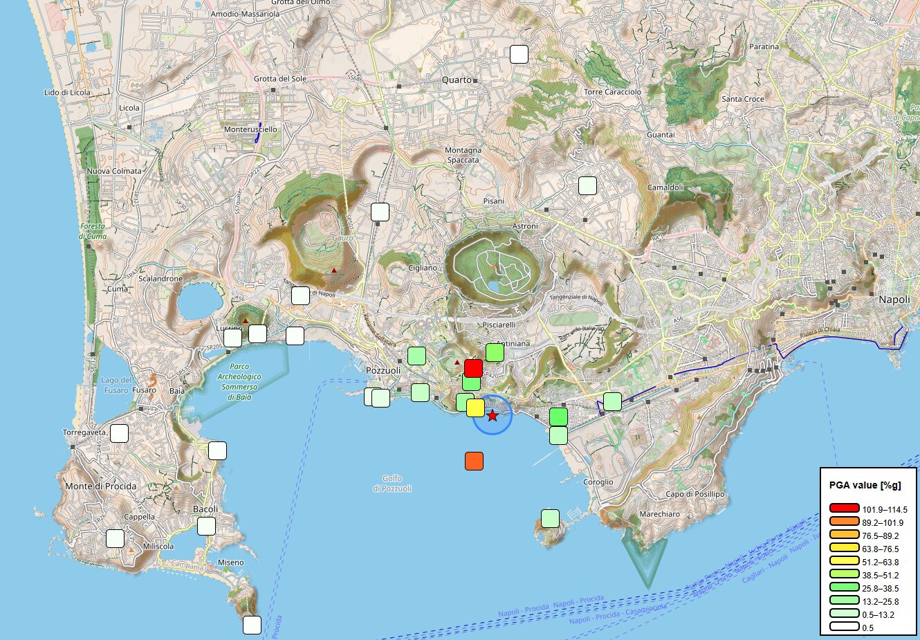 terremoto campi flegrei 13 marzo 2025