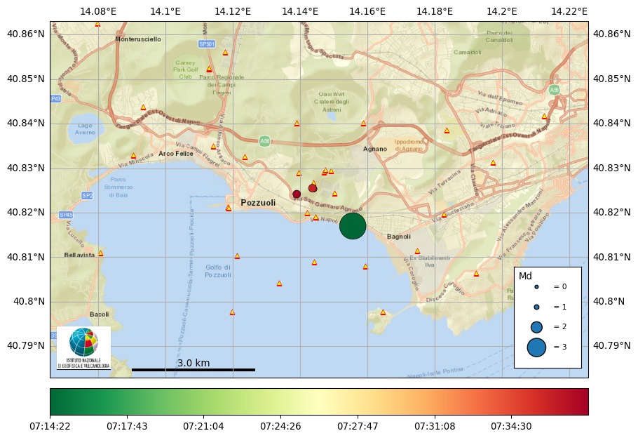 terremoto campi flegrei napoli pozzuoli oggi