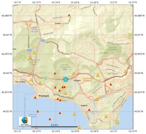 terremoto campi flegrei pozzuoli napoli oggi