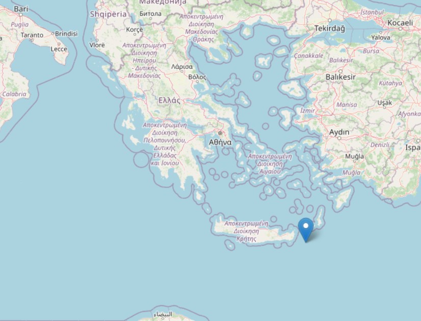 terremoto creta grecia