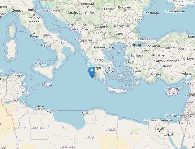 terremoto ionio grecia