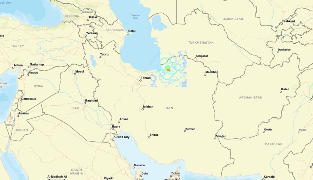 terremoto iran