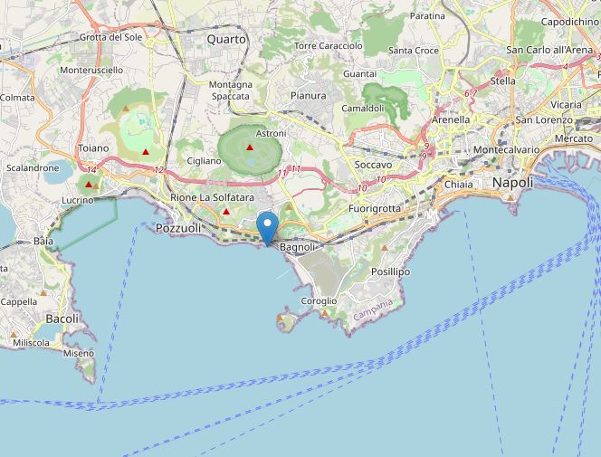 terremoto oggi napoli pozzuoli campi flegrei
