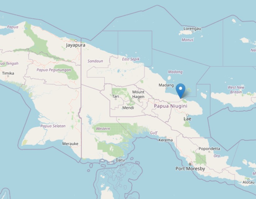 terremoto papua nuova guinea