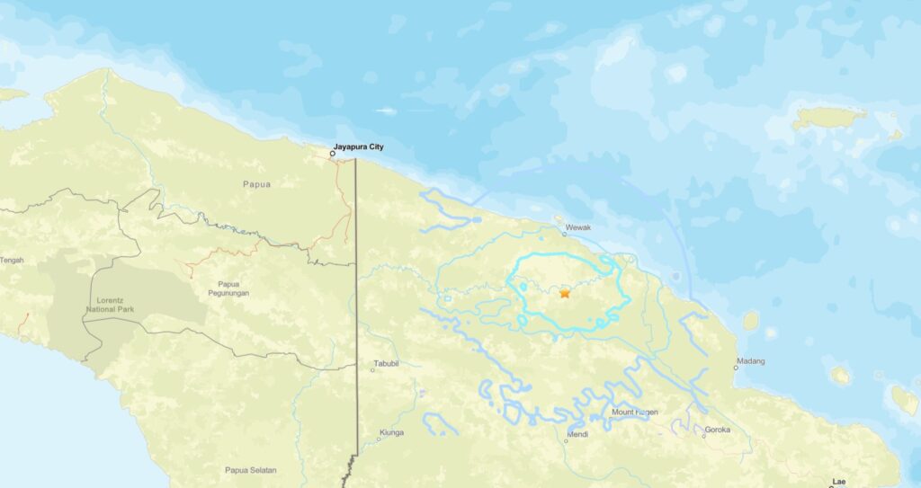 terremoto papua nuova guinea