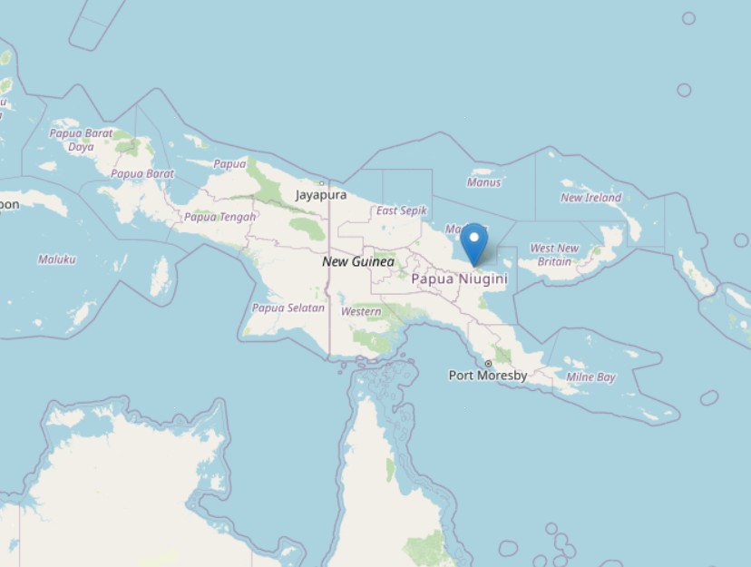 terremoto papua nuova guinea