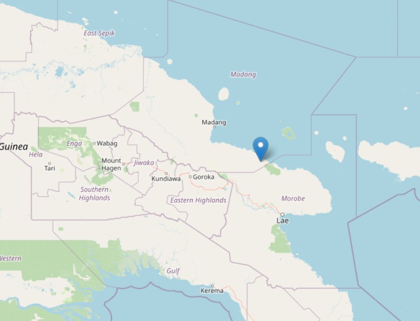 terremoto papua nuova guinea