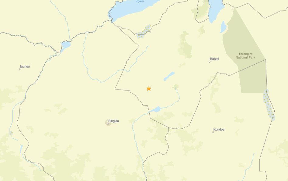 terremoto tanzania oggi