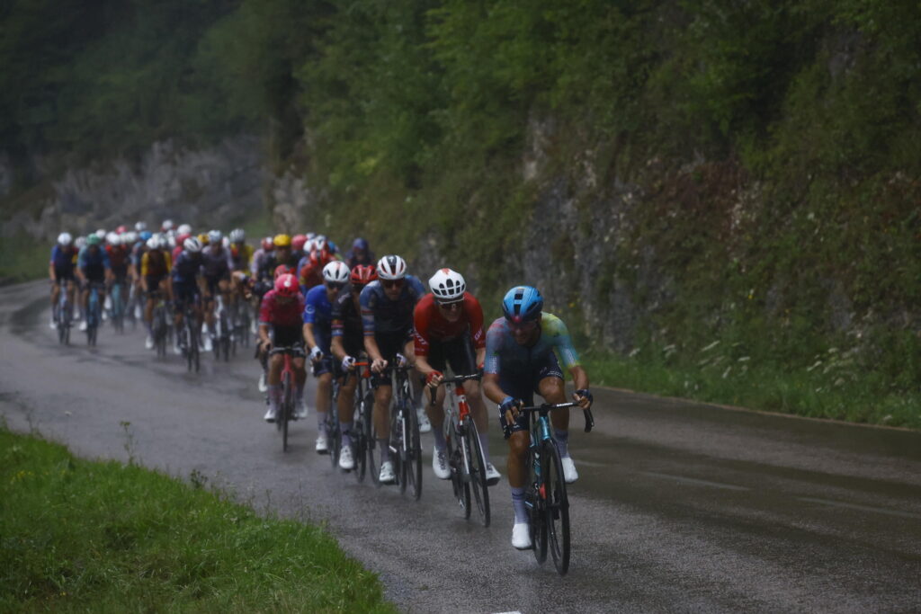 tour de france 2025 pioggia