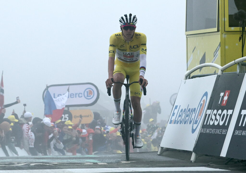 tour de france 24 luglio 2025 col de la loze maltempo