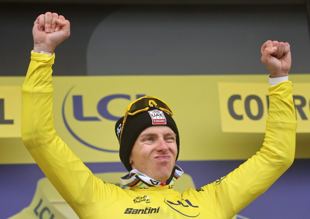 tour de france 24 luglio 2025 col de la loze maltempo