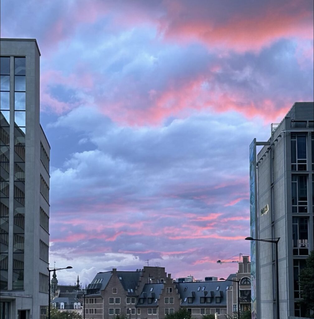tramonto infuocato bruxelles cairoli