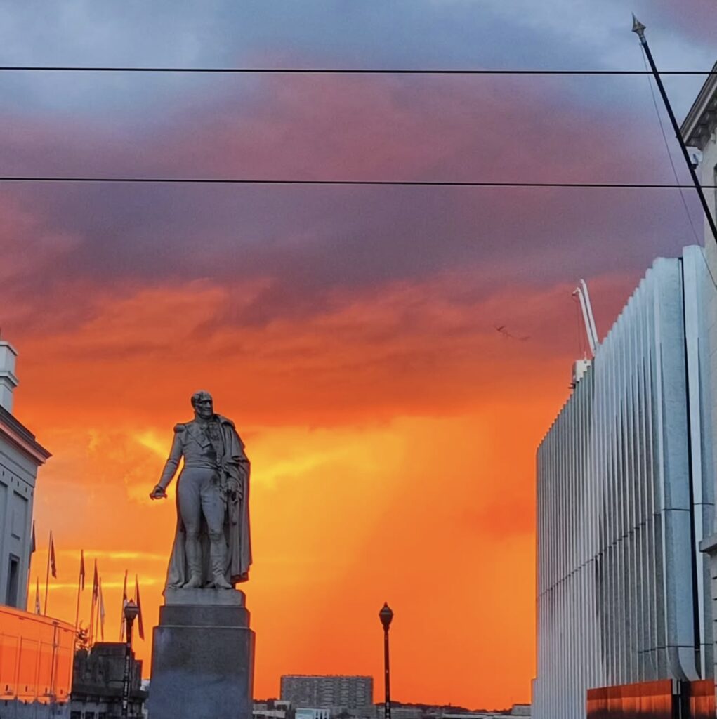 tramonto infuocato bruxelles cairoli