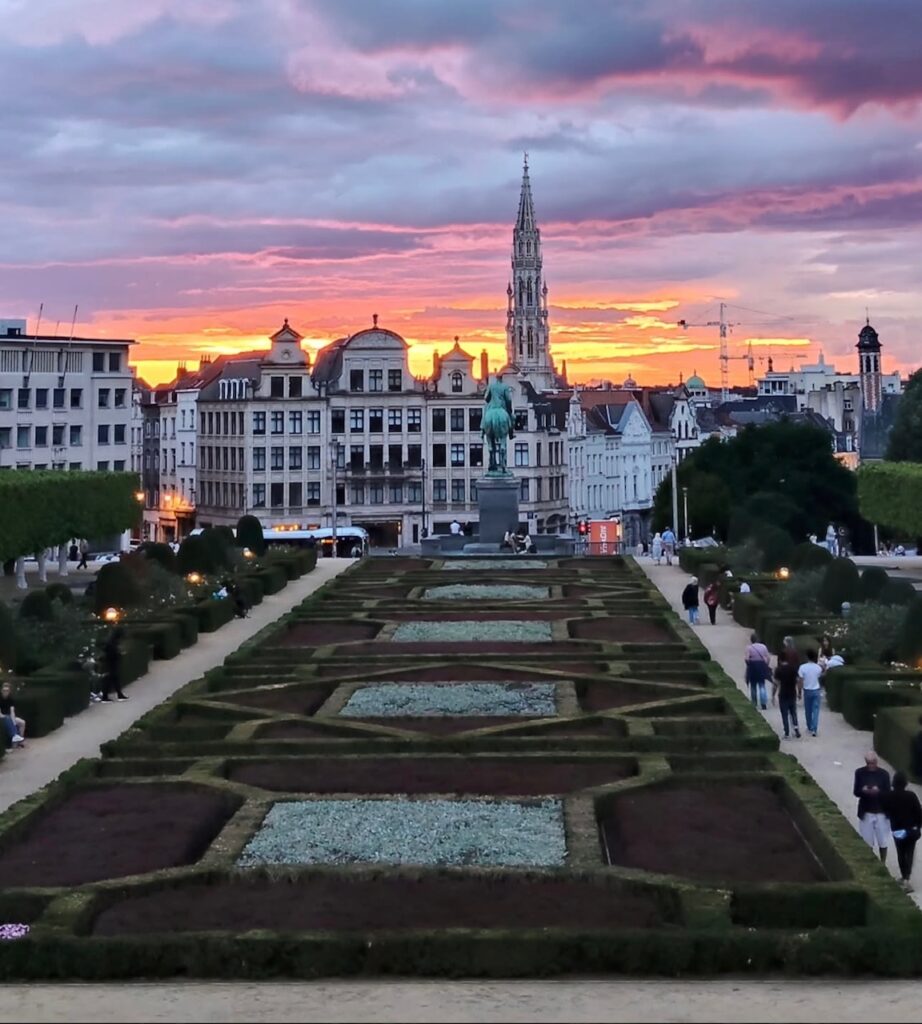 tramonto infuocato bruxelles cairoli